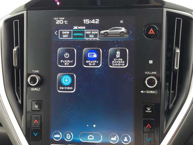 スバル クロストレック リミテッド 東京都 2023(令5)年 0.5万km グレー 純正メーカー11.6インチナビ/マルチビューカメラ/STIルーフスポイラー/サンルーフ/アイサイト/パドルシフト/レーダークルーズコントロール/コーナーセンサー/ビルトインETC/ドライブレコーダー/パワーシート/シートヒーター/ハンドルヒーター/LEDヘッドライト