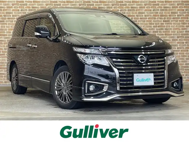 日産 エルグランド 250HWS アーバンクロム 岩手県 2020(令2)年 6.4万km ファントムブラック ４WD/アラウンドビューモニター/エマージェンシーブレーキ/レーンアシスト/両側パワースライドドア/横滑り防止装置/ソナー/純正ナビ/フルセグ/ETC/LEDヘッドライト/フォグランプ/純正18インチアルミホイール/エンジンスターター