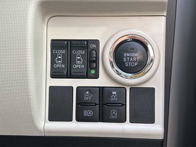 ダイハツ ムーヴ キャンバス G メイクアップ リミテッド　SAⅢ 福島県 2019(令1)年 3.9万km スムースグレーマイカメタリック/ファイアークォーツレッドメタリック 2トーン スマートアシストIII　純正8インチナビ（TV/AM/FM/CD/DVD/BT）　全方向C　両側パワースライドドア　純正ドラレコ　ETC　アイドリングストップ　横滑り防止装置　車線逸脱警報　LEDヘッドライト　フォグランプ　オートライト　オートマチックハイビーム　TVキャンセラー　ステアリングスイッチ　プッシュスタート　スマートキー　電格ミラー　