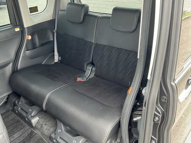 ダイハツ タント カスタム RS トップED SA 富山県 2015(平27)年 6.8万km 黒 禁煙車/４ＷＤ/純正ナビ/純正後席モニター/フルセグＴＶ/ＢＴ・ＣＤ・ＤＶＤ/バックカメラ/USB入力端子/純正１５インチＡＷ/純正フロアマット/両側電動ドア/ＥＴＣ/オートライト/LEDヘッドライト/Wエアバッグ/AAC/スマートキー