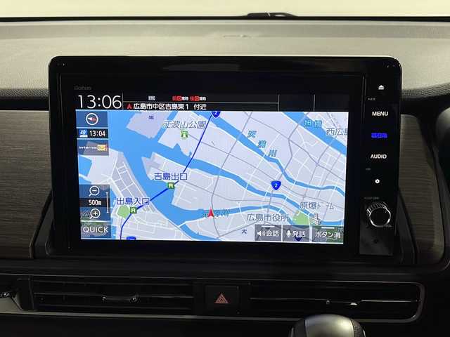ホンダ オデッセイ ハイブリッド e:HEVアブソルート EX 広島県 2021(令3)年 1.6万km 黒 禁煙車/純正１０型ナビ(VXU-217DYi)/全周囲カメラ/１００Ｖ/シートヒーター/電動リアゲート/両側パワースライドドア/ホールド付電動パーキングブレーキ/パワーシート/レーダークルーズコントロール/オートマチックハイビーム/衝突軽減/レーンキープ/フォグランプ/LEDヘッドライト/コーナーセンサー/エアバッグ(運転席/助手席/サイド/カーテン)/純正18インチアルミホイール(225/50/R18)