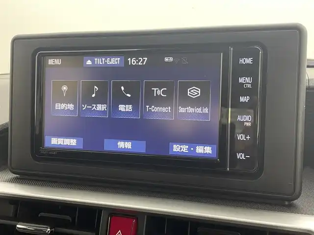 トヨタ ライズ Z 茨城県 2022(令4)年 8.1万km ブラックマイカメタリック ハイブリッド Ｚ/純正ナビ［NSZT-W68T］/・Bluetooth/・AppleCarPlay/・AndroidAuto/フルセグ再生可/バックカメラ/スマートアシスト/シートヒーター/純正アルミホイール/純正フロアマット/ビルトインETC2.0/社外ドライブレコーダー/LEDヘッドライト