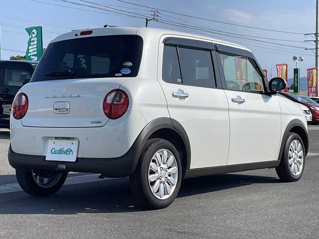 スズキ ラパン X 香川県 2020(令2)年 3.5万km ピュアホワイトP 純正８インチナビ／フルセグＴＶ／全方位カメラ／運転席シートヒーター／ＨＩＤライト／オートライト／レーンキープ／衝突軽減ブレーキ