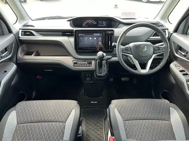 スズキ ソリオ バンディット HV MV 和歌山県 2021(令3)年 2.2万km メロウディープレッドパール メーカーナビ/フルセグTV/全方位カメラ/（AM/FM/CD/DVD/USB/Bluetooth）/衝突軽減ブレーキ/横滑り防止機能/レーンキープアシスト/コーナーセンサー/パワースライドドア/シートヒーター/LEDヘッドライト/オートライト/オートマチックハイビーム/シートヒーター/ヘッドアップディスプレイ/ETC/ドライブレコーダー/純正フロアマット/プッシュスタート/スマートキー