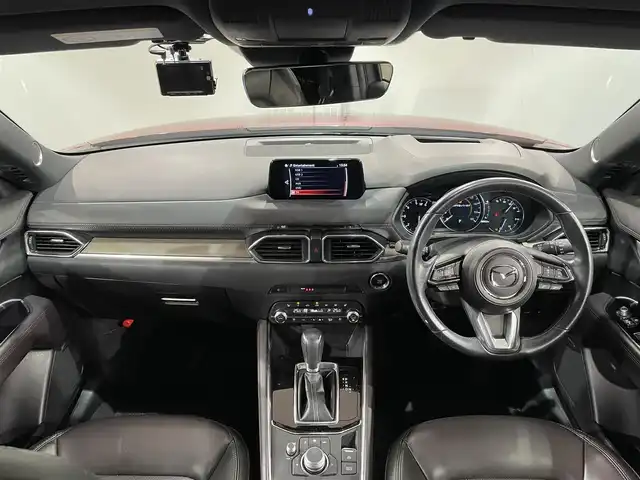 マツダ ＣＸ－５ XD エクスクルーシブモード 愛知県 2019(令1)年 6.8万km ソウルレッドクリスタルM 純正８インチナビ　/(FM/AM/USB/フルセグTV/CD・DVD再生/AUX/スマートフォン連携）/BOSEサウンド/３６０°ビューモニター　/衝突軽減ブレーキ　/レーダークルーズコントロール　/シートヒーター　/ＥＴＣ　/LEDヘッドライト/LEDフォグランプ/電動バックドア/ステアリングヒーター　/ＣＤ・ＤＶＤデッキ　/前後ドライブレコーダー/ブラインドスポットモニター　/ヘッドアップディスプレイ/レーンキープアシスト/コーナーセンサー/D席メモリ機能付パワーシート　/電動パーキングブレーキ/アイドリングストップ/純正フロアマット/プッシュスタート/　　-スマートキー