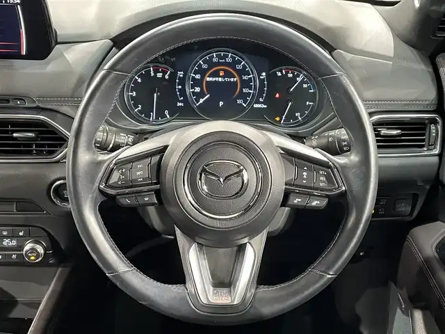 マツダ ＣＸ－５ XD エクスクルーシブモード 愛知県 2019(令1)年 6.8万km ソウルレッドクリスタルM 純正８インチナビ　/(FM/AM/USB/フルセグTV/CD・DVD再生/AUX/スマートフォン連携）/BOSEサウンド/３６０°ビューモニター　/衝突軽減ブレーキ　/レーダークルーズコントロール　/シートヒーター　/ＥＴＣ　/LEDヘッドライト/LEDフォグランプ/電動バックドア/ステアリングヒーター　/ＣＤ・ＤＶＤデッキ　/前後ドライブレコーダー/ブラインドスポットモニター　/ヘッドアップディスプレイ/レーンキープアシスト/コーナーセンサー/D席メモリ機能付パワーシート　/電動パーキングブレーキ/アイドリングストップ/純正フロアマット/プッシュスタート/　　-スマートキー