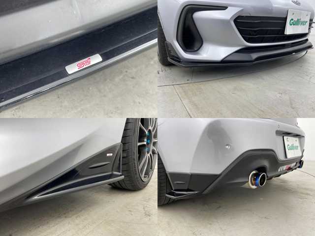 スバル ＢＲＺ STIスポーツ 群馬県 2024(令6)年 1.3万km アイスシルバーメタリック Brembo製フロント(17インチ対向4ポッド)/リヤ(17インチ対向2ポッド)ベンチレーテッドディスクブレーキ(ゴールドキャリパー)/STIフルエアロ(フロント/サイド/リア/リアアンダー)/BBS18インチアルミホイール/HKSマフラー/HKSエアクリーナー/HKS車高調/＝＝＝＝＝/純正9インチナビ/・AM/FM/CD/DVD/USB/Bluetooth/フルセグTV/＝＝＝＝＝/純正９インチナビ　Ｂｒｅｍｂｏキャリパー　ＳＴＩフルエアロ　ＢＢＳアルミホイール　ＨＫＳマフラー　ＨＫＳエアクリーナー　ＨＫＳ車高調　アイサイト　バックカメラ　ドライブレコーダー　ＥＴＣ２．０　禁煙車