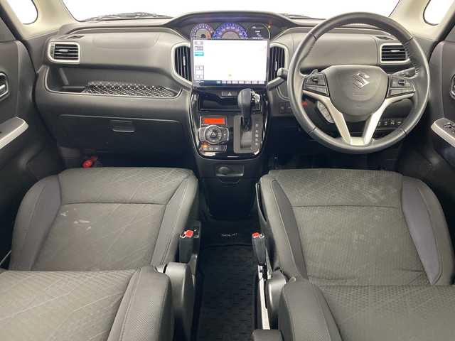 スズキ ソリオ 道央・札幌 2019(平31)年 5.3万km ミッドナイトバイオレットメタリック ・4WD/・寒冷地仕様/・社外フローティングナビ/（CD/DVD/SD/BT/フルセグ）/・スズキセーフティサポート/・パドルシフト/・レーダークルーズコントロール/・TVキャンセラー/・D/Nシートヒーター/・全方位カメラ/・バックカメラ/・両側パワースライドドア/・ドアミラーヒーター/・社外前後ドラレコ/・LEDヘッドライト/・純正AW