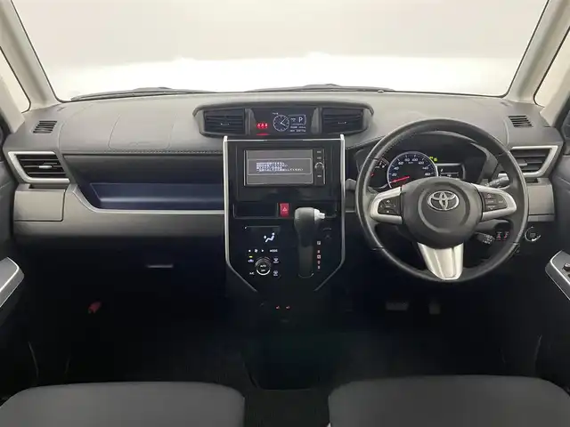 トヨタ ルーミー カスタムG－T 愛知県 2018(平30)年 6.6万km ブラックマイカメタリック 純正ナビ　バックカメラ　両側パワスラ　禁煙　フルセグ　ＤＶＤ　クルコン　ドラレコ　ＥＴＣ　スマートアシスト　シートヒーター　衝突軽減　ＬＥＤオートライト　フォグ　純正フロアマット　Bluetooth　純正１５インチAW　アイドリングストップ　スマートキー　プッシュスタート　