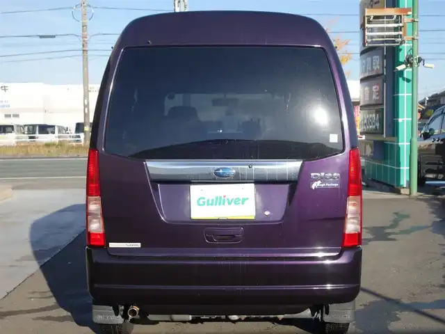 スバル ディアス ワゴン タフパッケージLTD 静岡県 2007(平19)年 8万km ダークバイオレットパール ワンオーナー/禁煙車/5速MT/純正CDチューナー/CD/AM/FM/オーバーッドシェルフ/プライバシーガラス/ABS/スマートキーレスシステム/カーゴフック/純正フロアマット/ドアバイザー/純正13インチAW/フロントフォグランプ/取扱説明書/保証書