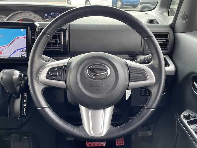 ダイハツ ウェイク G ターボ リミテッド SAⅢ 島根県 2021(令3)年 6.6万km シャイニングホワイトパール 登録時走行距離　65147km/取扱説明書/ターボ/純正８インチナビ/(Bluetooth/AM/FM/CD/DVD)/フルセグテレビ/TVキャンセラー/アラウンドビューモニター/両側パワースライドドア/アイドリングストップ/オートライト/オートマチックハイビーム/純正フロアマット/コーナーセンサー/横滑り防止装置/衝突軽減システム/ドライブレコーダー/ETC/純正アルミ１５インチ