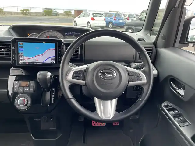 ダイハツ ウェイク G ターボ リミテッド SAⅢ 島根県 2021(令3)年 6.6万km シャイニングホワイトパール 登録時走行距離　65147km/取扱説明書/ターボ/純正８インチナビ/(Bluetooth/AM/FM/CD/DVD)/フルセグテレビ/TVキャンセラー/アラウンドビューモニター/両側パワースライドドア/アイドリングストップ/オートライト/オートマチックハイビーム/純正フロアマット/コーナーセンサー/横滑り防止装置/衝突軽減システム/ドライブレコーダー/ETC/純正アルミ１５インチ