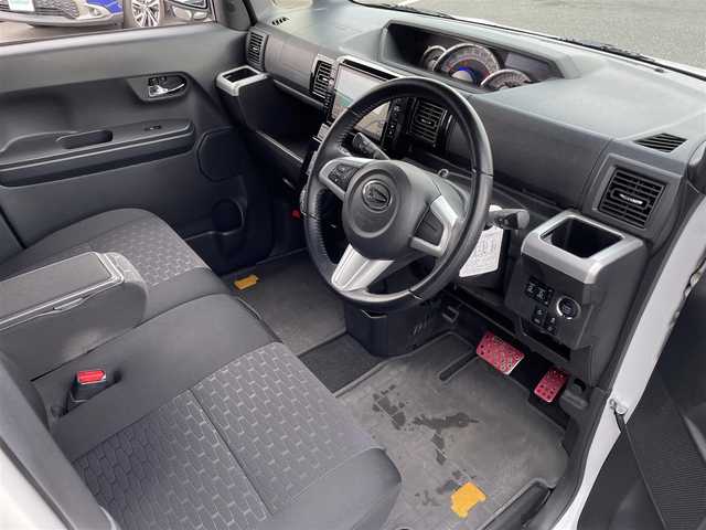 ダイハツ ウェイク G ターボ リミテッド SAⅢ 島根県 2021(令3)年 6.6万km シャイニングホワイトパール 登録時走行距離　65147km/取扱説明書/ターボ/純正８インチナビ/(Bluetooth/AM/FM/CD/DVD)/フルセグテレビ/TVキャンセラー/アラウンドビューモニター/両側パワースライドドア/アイドリングストップ/オートライト/オートマチックハイビーム/純正フロアマット/コーナーセンサー/横滑り防止装置/衝突軽減システム/ドライブレコーダー/ETC/純正アルミ１５インチ