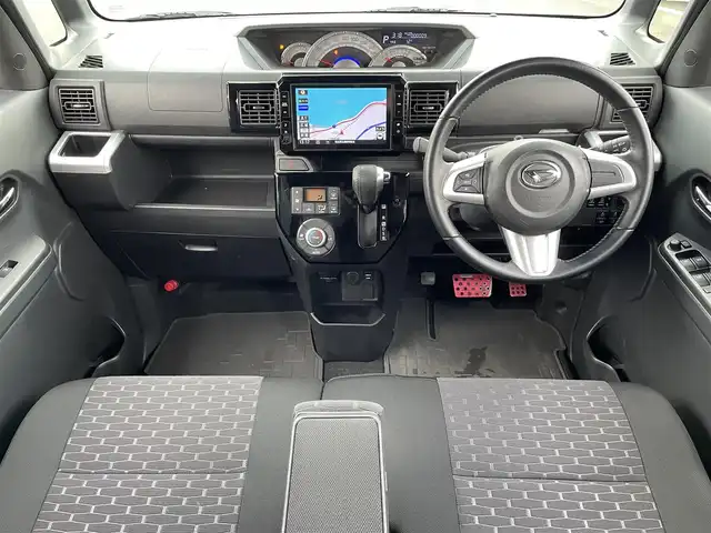 ダイハツ ウェイク G ターボ リミテッド SAⅢ 島根県 2021(令3)年 6.6万km シャイニングホワイトパール 登録時走行距離　65147km/取扱説明書/ターボ/純正８インチナビ/(Bluetooth/AM/FM/CD/DVD)/フルセグテレビ/TVキャンセラー/アラウンドビューモニター/両側パワースライドドア/アイドリングストップ/オートライト/オートマチックハイビーム/純正フロアマット/コーナーセンサー/横滑り防止装置/衝突軽減システム/ドライブレコーダー/ETC/純正アルミ１５インチ