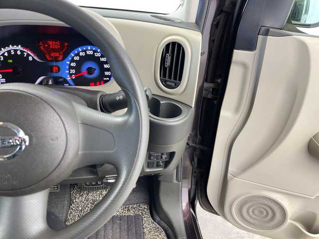 日産 キューブ 15X Mセレクション 群馬県 2011(平23)年 7.9万km ビターショコラ 禁煙車　純正７インチナビ　ＥＴＣ　マニュアルエアコン　スマートキー　プッシュスタート　パワーウィンドウ　ヘッドライトレベライザー　電動格納ミラー　パワーステアリング　純正フロアマット　ワンセグＴＶ