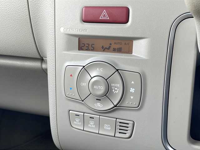 スズキ ラパン X 山形県 2018(平30)年 6.5万km フェニックスレッドパール 社外ナビ（CN-RA04D）/フルセグテレビ/Bluetooth/デュアルブレーキサポート/ETC/シートヒーター/純正フロアマット/サイドバイザー/プッシュスタート/スペアキー/純正14インチAW