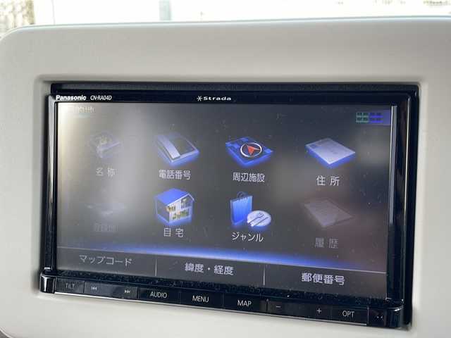 スズキ ラパン X 山形県 2018(平30)年 6.5万km フェニックスレッドパール 社外ナビ（CN-RA04D）/フルセグテレビ/Bluetooth/デュアルブレーキサポート/ETC/シートヒーター/純正フロアマット/サイドバイザー/プッシュスタート/スペアキー/純正14インチAW