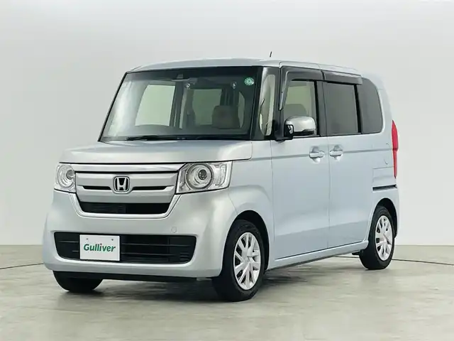 ホンダ Ｎ ＢＯＸ G L ホンダセンシング 福島県 2019(平31)年 3.8万km モーニングミストブルーM ホンダセンシング　/・車線逸脱警報/・レーンキープアシスト/・レーダークルーズコントロール/・衝突軽減ブレーキ/バックカメラ　/ドライブレコーダー前後　/両側パワースライドドア/プッシュスタート　/・スマートキー　/・スペアキー　/ＥＴＣ　/ＬＥＤライト　/・オートライト　/ターボ車　/バックカメラ　/・フロントカメラ　/寒冷地仕様　/取扱説明書/・USB入力端子