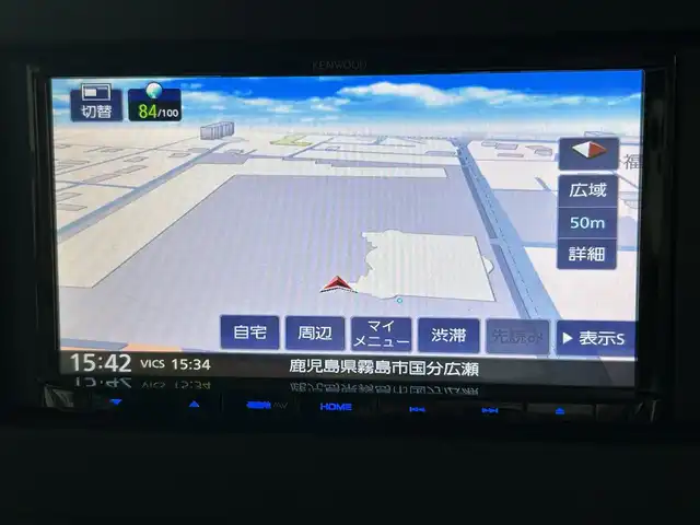 スズキ スペーシア HYBRID G 鹿児島県 2018(平30)年 1.6万km シルキーシルバーメタリック 禁煙車/社外ナビ/(CD/USB/SD)/バックカメラ/両側スライドドア/後方コーナーセンサー/デュアルセンサーブレーキサポート/レーンキープアシスト/ヘッドライトレベライザー/ISOFIX/社外フロアマット/ドアバイザー/アイドリングストップ/サイドエアバッグ