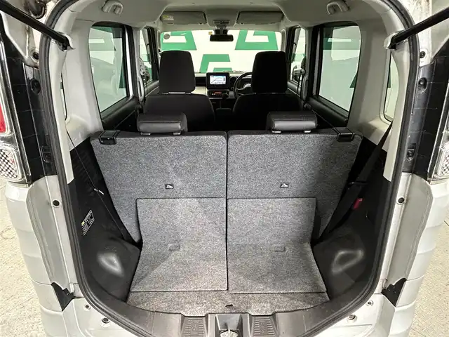 スズキ スペーシア HYBRID G 鹿児島県 2018(平30)年 1.6万km シルキーシルバーメタリック 禁煙車/社外ナビ/(CD/USB/SD)/バックカメラ/両側スライドドア/後方コーナーセンサー/デュアルセンサーブレーキサポート/レーンキープアシスト/ヘッドライトレベライザー/ISOFIX/社外フロアマット/ドアバイザー/アイドリングストップ/サイドエアバッグ