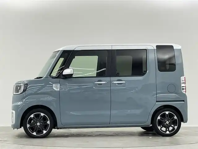 ダイハツ ウェイク G ターボ リミテッド SAⅢ 埼玉県 2020(令2)年 2.4万km シャイニングホワイトパール/レイクブルーメタリック 純正ナビ　Ｂｌｕｅｔｏｏｔｈ　フルセグＴＶ　CD/DVD 全方位カメラ 両側パワースライドドア ドライブレコーダー オートハイビーム 衝突軽減システム 純正15インチアルミホイール LEDヘッドライト