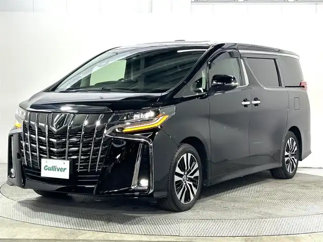 トヨタ アルファード S Cパッケージ 大阪府 2020(令2)年 1万km ブラック ツインムーンルーフ　ＪＢＬサウンド　３６０カメラ　メーカーＯＰナビＴＶ　フリップダウンモニター　デジタルインナーミラー　レーダーＣ　ＰＣＳ　ＬＫＡ　ＢＳＭ　パワーシート　シートヒーター／クーラー