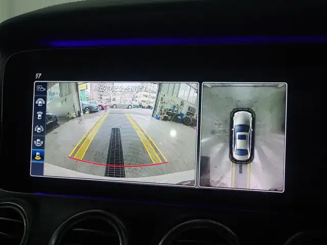 メルセデス・ベンツ Ｅ２２０ｄ アバンギャルド スポーツ 兵庫県 2017(平29)年 4.7万km ポーラホワイト 純正ナビ/全方位カメラ/シートヒーター/LKA/ACC/BSM/ドラレコ/ブルメスター/パフュームアトマイザー/アップルカープレイ/パワーバックドア/黒レザーシート