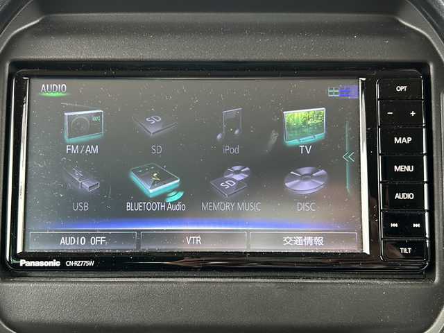スズキ ハスラー Jスタイル 静岡県 2022(令4)年 5.8万km デニムブルー ガンメタリック 2トーン 社外SDナビ/・CD/・DVD/・Bluetooth/・フルセグTV/・USB/・AM/FM/主要装備/・衝突軽減/・レーンキープ/・コーナーセンサー/・ETC/・シートヒーター（D/N席）/・ステアリングリモコン/・LEDヘッドライト/・フォグランプ/・スマートキー/・プッシュスタート/・社外フロアマット/・純正アルミホイル
