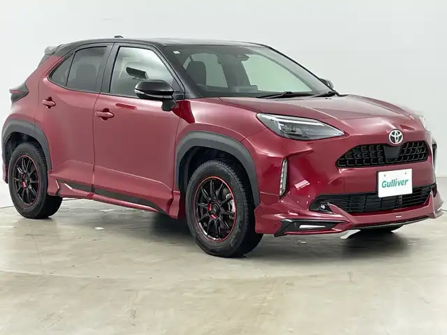 トヨタ ヤリスクロス Z 道央・札幌 2023(令5)年 0.7万km ブラックマイカ/センシュアルレッドマイカ ・4WD/・純正ディスプレイオーディオ&BT&USB/・寒冷地仕様/・トヨタセーフティセンス/・プリクラッシュセーフティ/・レーントレーシングアシスト/・ロードサインアシスト/・ブラインドスポットモニター/・発信遅れ告知/・クリアランスソナー/・レーダークルーズコントロール/・モデリスタエアロ/・バックカメラ/・ステアリングヒーター/・パワーシート/・シートヒーター/・ハーフレザーシート/・純正エンジンスターター/・ビルトインETC/・オートマチックハイビーム/・オートライト/・ヘッドライトレベライザー/・LEDヘッドライト/・スマートキー/・プッシュスタート/・横滑り防止/・電格ミラー