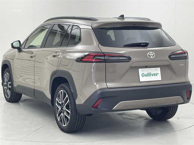 トヨタ カローラ クロス ハイブリッド Z 茨城県 2025(令7)年 0.1万km未満 ベージュ 登録済未使用車/純正10.5型DA（コネクティッドナビ対応）/全周囲カメラ/フルセグ/パノラマルーフ/置くだけ充電/衝突被害軽減ブレーキ/車線逸脱抑制装置/レーダークルーズコントロール/オートマチックハイビーム/クリアランスソナー/BSM/ETC2.0/ドラレコ/シートヒーター/ベンチレーション/純正18インチAW/LEDヘッドライト/スマートキー