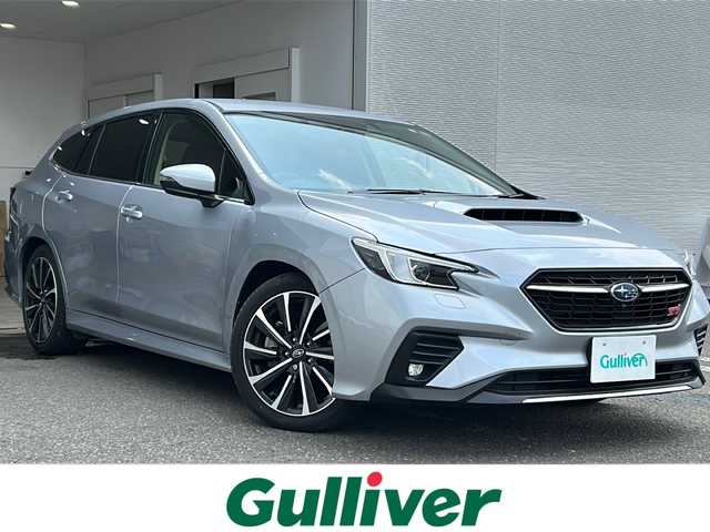 スバル レヴォーグ STIスポーツR EX 秋田県 2023(令5)年 4.6万km アイスシルバーメタリック 純正メモリナビ/純正CD、BT、フルセグ/バック＋サイドカメラ/純正18インチアルミ/純正18インチAW＋スタッドレスタイヤ4本積み込み/ドライブレコーダー/４WD/ETC2.0/後方コーナーセンサー