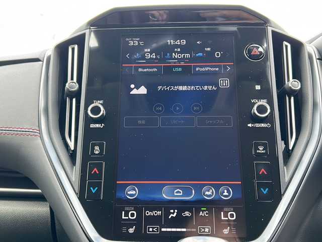スバル レヴォーグ STIスポーツR EX 秋田県 2023(令5)年 4.6万km アイスシルバーメタリック 純正メモリナビ/純正CD、BT、フルセグ/バック＋サイドカメラ/純正18インチアルミ/純正18インチAW＋スタッドレスタイヤ4本積み込み/ドライブレコーダー/４WD/ETC2.0/後方コーナーセンサー