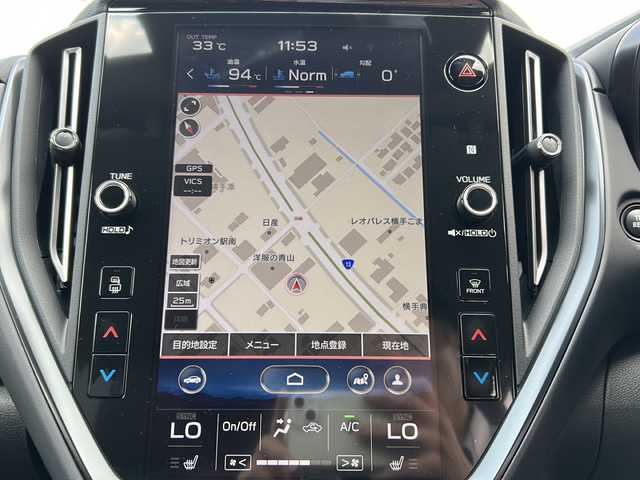スバル レヴォーグ STIスポーツR EX 秋田県 2023(令5)年 4.6万km アイスシルバーメタリック 純正メモリナビ/純正CD、BT、フルセグ/バック＋サイドカメラ/純正18インチアルミ/純正18インチAW＋スタッドレスタイヤ4本積み込み/ドライブレコーダー/４WD/ETC2.0/後方コーナーセンサー