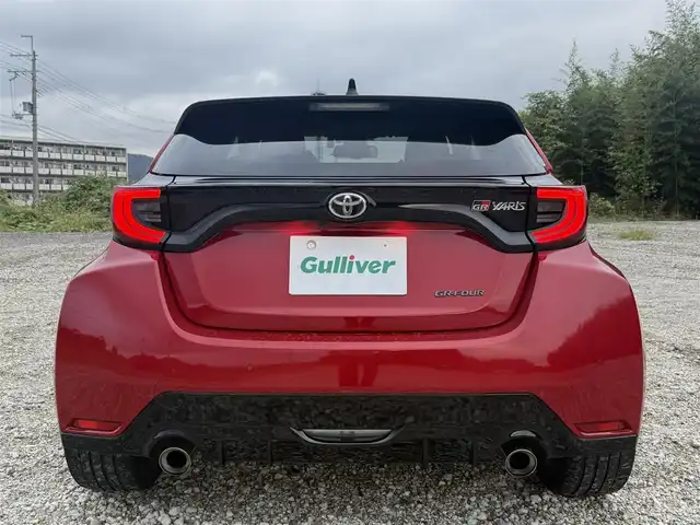 トヨタ ＧＲヤリス RZ ハイパフォーマンス 兵庫県 2023(令5)年 2.4万km エモーショナルレッドⅡ 純正ディスプレイオーディオ/ヘッドアップディスプレイ/バックカメラ/JBLサウンド/ドライブレコーダー/レーダークルコン/ブラインドスポットモニター/ステアリングヒーター/シートヒーター/黒ハーフレザーシート/純正18インチAW