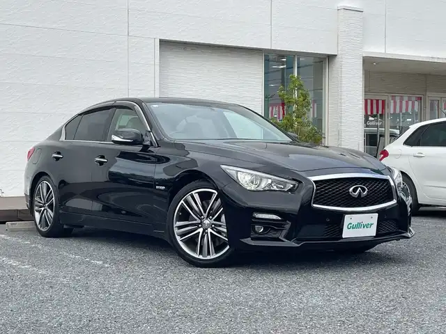 日産 スカイライン ハイブリッド 350GT Type SP 千葉県 2014(平26)年 5.7万km スーパーブラック サンルーフ 革シート ナビ 全方位カメラ BOSEサウンド レーダークルコン シートヒーター パワーシート フルセグ ETC スマートキー オートライト LEDライト 19インチAW 前後ソナー