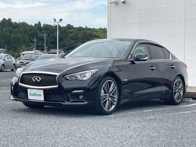 日産 スカイライン ハイブリッド 350GT Type SP 千葉県 2014(平26)年 5.7万km スーパーブラック サンルーフ 革シート ナビ 全方位カメラ BOSEサウンド レーダークルコン シートヒーター パワーシート フルセグ ETC スマートキー オートライト LEDライト 19インチAW 前後ソナー