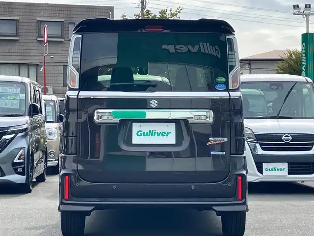 スズキ スペーシア カスタム HYBRID XS ターボ 静岡県 2020(令2)年 5.1万km アーバンブラウンパールメタリック ８型ナビ（ＢＴ，フルセグＴＶ，ＣＤ）/全方位カメラ/ドライブレコーダー/シートヒーター/ＥＴＣ/ターボ/クルーズコントロール/両側パワースライドドア/純正フロアマット/コーナーセンサー/ＬＥＤライト/エンジンスタートボタン/パワーステアリング/パワーウィンドウ/MTモード付きAT/アイドリングスストップ/スマートキー/AAC/USB入力端子/ベンチシート/ハーフレザーシート/ABS/横滑り防止装置/レーンキープアシスト/盗難防止装置/オートライト/オートマチックハイビーム/衝突軽減システム