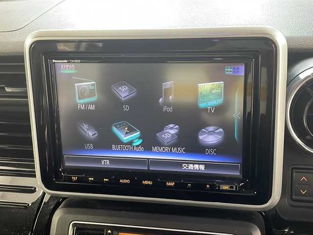 スズキ スペーシア カスタム HYBRID XS ターボ 高知県 2018(平30)年 9.6万km ピュアホワイトパール/ブラック2トーン 純正ナビ/フルセグＴＶ/全方位カメラ/両側パワースライド/シートヒーター/前後ドライブレコーダー/Ｂｌｕｅｔｏｏｔｈ/CD/ＥＴＣ/クルーズコントロール/純正アルミホイール/レーンキープアシスト/盗難防止装置/衝突軽減システム/オートライト/横滑り防止装置