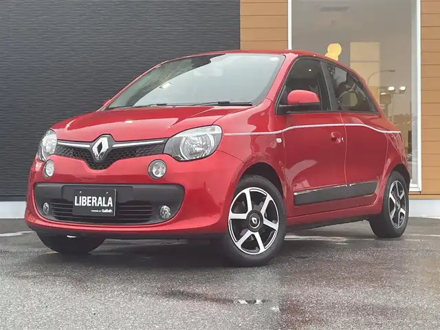 ルノー トゥインゴ インテンス 栃木県 2018(平30)年 1万km 赤 ワンオーナー/アルパインナビ/フルセグTV/Bluetooth/ETC/クルーズコントロール/オートライト/バックソナー