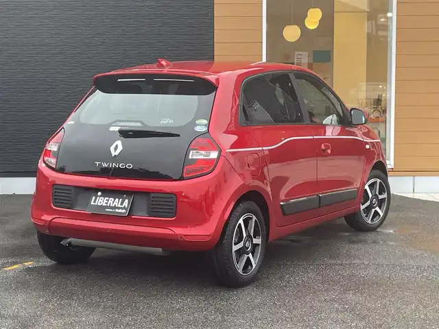 ルノー トゥインゴ インテンス 栃木県 2018(平30)年 1万km 赤 ワンオーナー/アルパインナビ/フルセグTV/Bluetooth/ETC/クルーズコントロール/オートライト/バックソナー