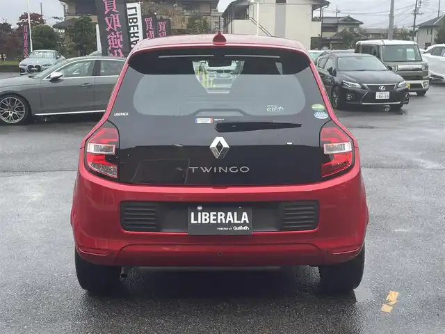 ルノー トゥインゴ インテンス 栃木県 2018(平30)年 1万km 赤 ワンオーナー/アルパインナビ/フルセグTV/Bluetooth/ETC/クルーズコントロール/オートライト/バックソナー