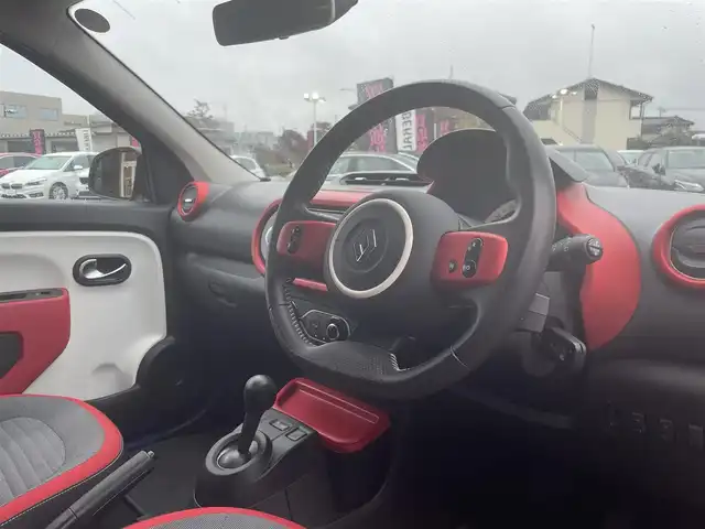 ルノー トゥインゴ インテンス 栃木県 2018(平30)年 1万km 赤 ワンオーナー/アルパインナビ/フルセグTV/Bluetooth/ETC/クルーズコントロール/オートライト/バックソナー