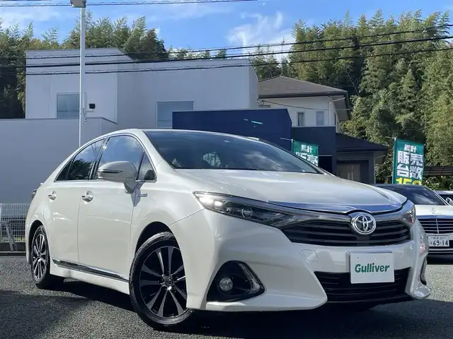 トヨタ ＳＡＩ G 熊本県 2015(平27)年 4.5万km ホワイトパールクリスタルシャイン 純正ナビ/【ワンセグTV/Bluetooth/CD/DVD/AUX】/バックカメラ/クルーズコントロール/車両接近通報装置/後席電動サンシェード/電動チルト/純正16インチAW/ステアリングスイッチ/前後ドライブレコーダー/ビルトインETC/前席パワーシート/シートヒーター/オートライト/オートワイパー/プッシュスタート/スマートキー/取扱説明書