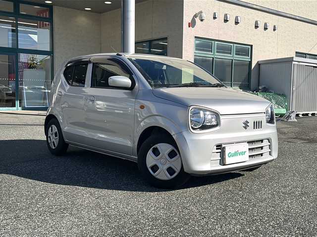 スズキ アルト S 愛知県 2021(令3)年 1.3万km シルキーシルバーメタリック 登録時走行距離12303キロ/純正オーディオ/純正フロアマット/純正ドアバイザー/パーキングアシスト/アイドリングストップ/シートヒーター/レーンキープアシスト/オートライト/リモコンキー/取扱説明書