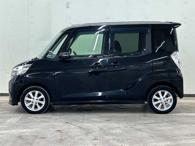 三菱 ｅＫスペース カスタムG 道央・札幌 2014(平26)年 6.8万km アメジストブラック 4WD//社外ナビ//スマートキー//プッシュスタート//片側パワースライドドア//ディスチャージライト