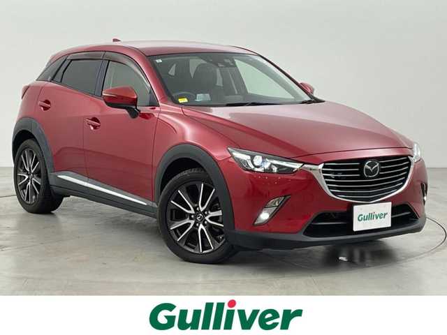 マツダ ＣＸ－３ XD ツーリング 福岡県 2015(平27)年 5.2万km ソウルレッドプレミアムメタリック メーカーナビ（ＢＴ，フルセグＴＶ）　/バックカメラ　/ＥＴＣ　/ＨＵＤ　/ＡＣＣ　/コーナーセンサー　/衝突被害軽減ブレーキ　/レーンキープ　/ＢＳＭ　/アイドリングストップ　/ＭＴモード付き　/純正１８インチＡＷ　/ＬＥＤ