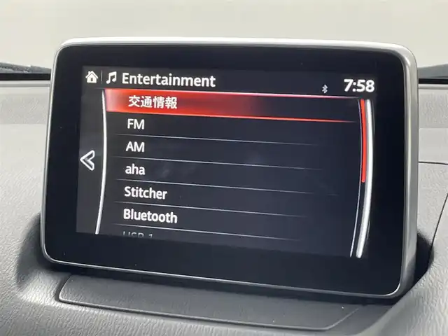 マツダ ＣＸ－３ XD ツーリング 福岡県 2015(平27)年 5.2万km ソウルレッドプレミアムメタリック メーカーナビ（ＢＴ，フルセグＴＶ）　/バックカメラ　/ＥＴＣ　/ＨＵＤ　/ＡＣＣ　/コーナーセンサー　/衝突被害軽減ブレーキ　/レーンキープ　/ＢＳＭ　/アイドリングストップ　/ＭＴモード付き　/純正１８インチＡＷ　/ＬＥＤ