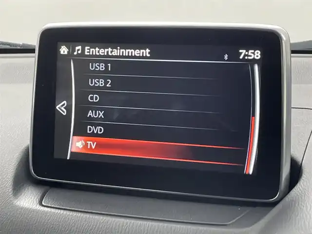 マツダ ＣＸ－３ XD ツーリング 福岡県 2015(平27)年 5.2万km ソウルレッドプレミアムメタリック メーカーナビ（ＢＴ，フルセグＴＶ）　/バックカメラ　/ＥＴＣ　/ＨＵＤ　/ＡＣＣ　/コーナーセンサー　/衝突被害軽減ブレーキ　/レーンキープ　/ＢＳＭ　/アイドリングストップ　/ＭＴモード付き　/純正１８インチＡＷ　/ＬＥＤ