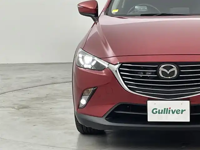 マツダ ＣＸ－３ XD ツーリング 福岡県 2015(平27)年 5.2万km ソウルレッドプレミアムメタリック メーカーナビ（ＢＴ，フルセグＴＶ）　/バックカメラ　/ＥＴＣ　/ＨＵＤ　/ＡＣＣ　/コーナーセンサー　/衝突被害軽減ブレーキ　/レーンキープ　/ＢＳＭ　/アイドリングストップ　/ＭＴモード付き　/純正１８インチＡＷ　/ＬＥＤ