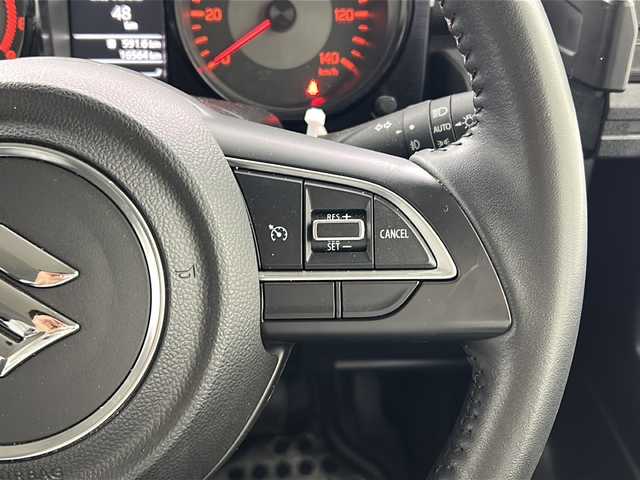 スズキ ジムニー XC 宮城県 2021(令3)年 1.7万km ブルーイッシュブラックパール3 ワンオーナー/デュアルセンサーブレーキサポート/スズキセーフティサポート	/・車線逸脱抑制制御機能	/・車線逸脱警報機能	/・横滑り防止装置	/・ハイビームアシスト	/クルーズコントロール/前席シートヒーター/ビルトインETC/革巻ステアリング/プッシュスタート/スマートキー/LEDヘッドライト/フォグランプ/ヘッドライトウォッシャー/純正16inAW/純正フロアマット/ドアバイザー